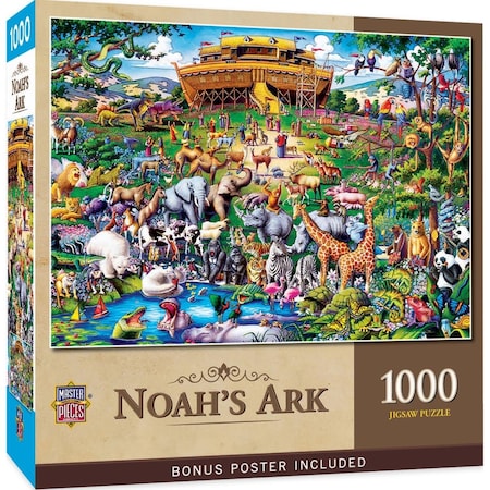 Toys4.0 Inspirational Noahs Ark Puzzle, 1000 Piece TO3614417